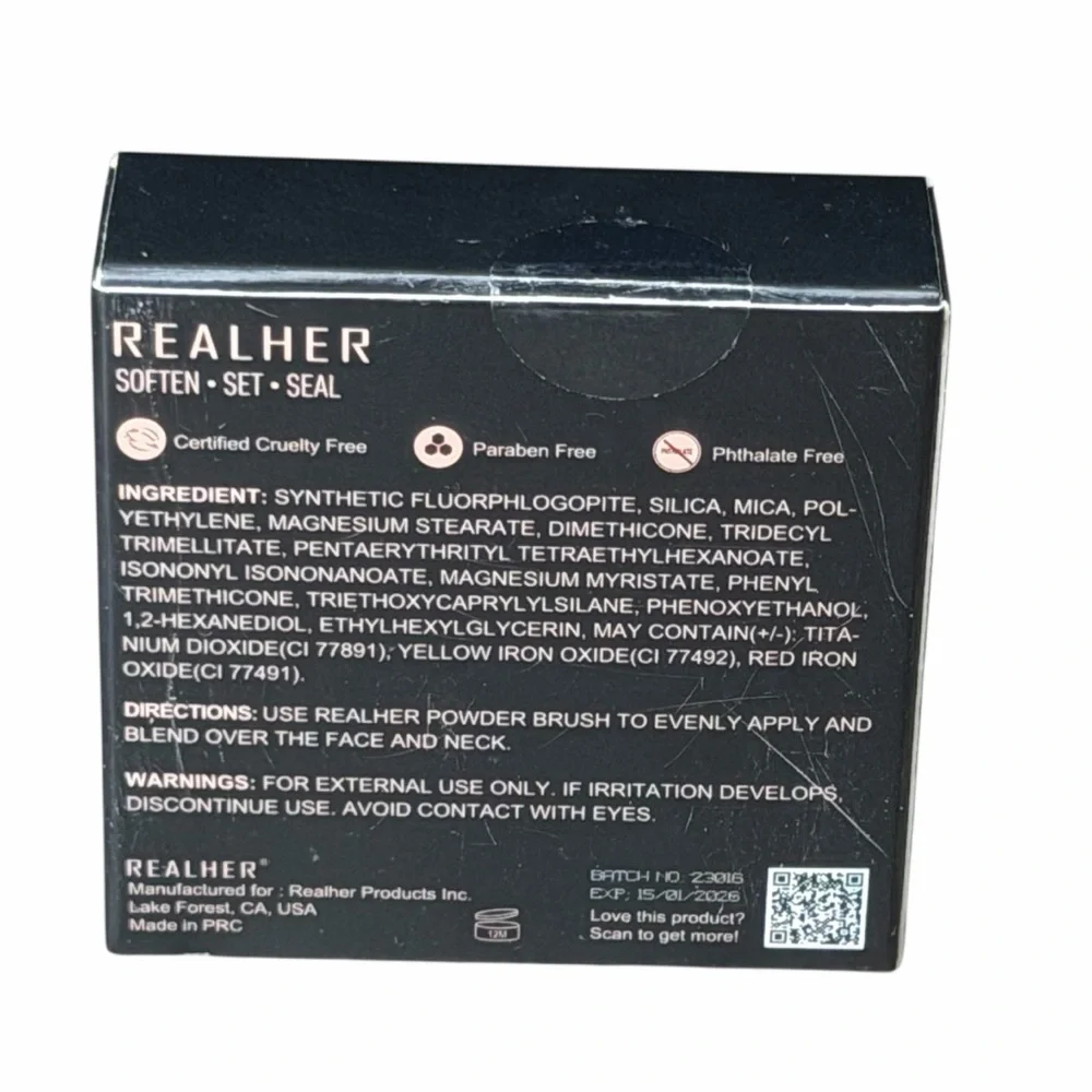 RealHer Setting Powder in I Am Convinced Mini 2.5g